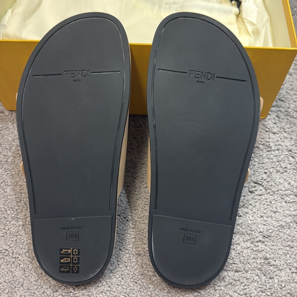 Fendi F Buckle Sandals - Picture 7 of 9